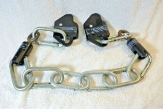 Southpaw Safety Suspension - 2 Height Adjusters,  2 Rotational Eyes,  8 Carabiners