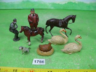Vintage Britains & Other Lead Farm Items & Blacksmith X9 Collectable Models 1766
