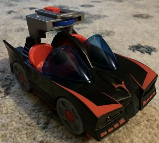 2015 Batmobile With Lights And Batman & Red Robin Dc Friends Imaginext Set