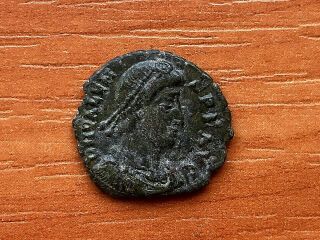 Roman Empire - Valens 364 - 378 Ad Ae3 Victory Ancient Roman Coin