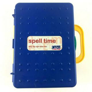 Spell Time Cadaco Homeschool Preschool Spelling Activity Word Game Euc