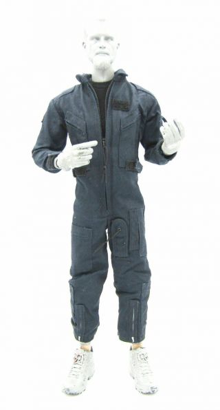 1/6 Scale Toy U.  S.  Coast Guard Msrt - Navy Blue 27p Flight Suit Set