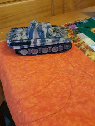 21st Century Toys Wwii German Panther Tank 413 Tan Camo 1:18