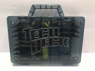 Tech Deck 12 Skateboard Boards With Carry Case