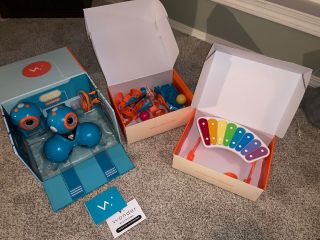 Wonder Workshop Dot And Dash Coding Robots With Accessory Pack And Xylophone