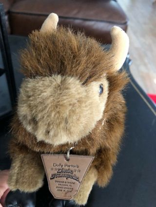 Dolly Parton Dixie Stampede Plush Buffalo Buff Bison 10 Inch