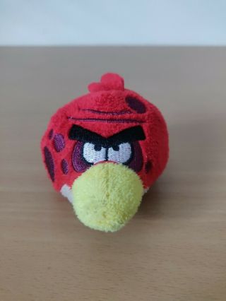 Angry Birds Plush Red Spots Finger Puppet Big Brother Terence Red Bird