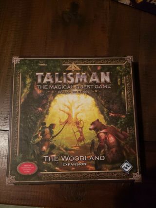 Talisman The Woodland 4th Edition Expansion Very Good Complete