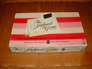 Vintag 1967 Hasbro The Newlywed Game Abc Tv Show 1st Edition Complete
