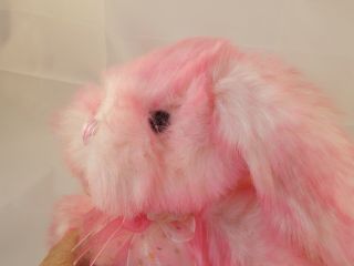 Dan Dee Pink Rabbit Plush 12 