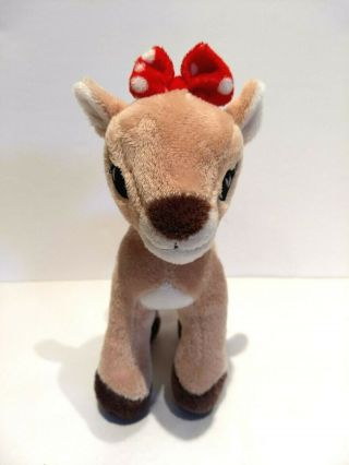 Rudolph Red Nose Reindeer Clarice Plush Sings & Lights Up By Dan Dee