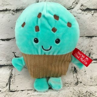 Dan Dee Collectors Choice Stud Muffin Plush Blue Chocolate Soft Stuffed Toy