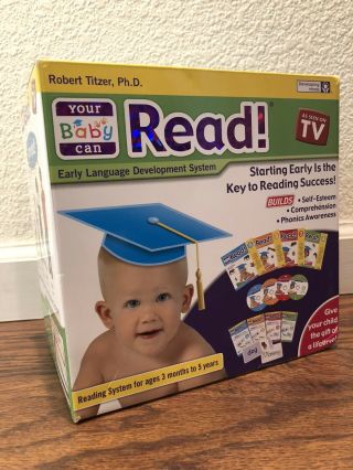 Your Baby Can Read Complete Set Dvds,  Interactive Cards And Books