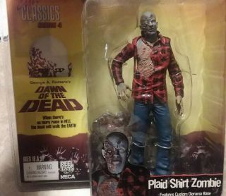DAWN OF THE DEAD ACTION FIGURE SET NECA CULT CLASSICS FLYBOY ZOMBIE FULL 3
