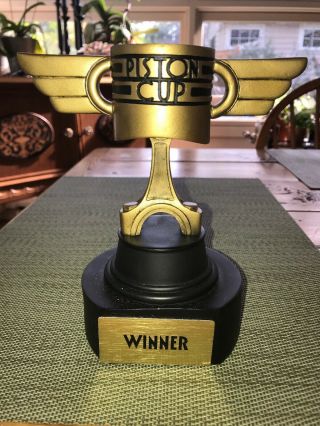 Disney Parks/pixar California Adventure Car Land Piston Cup Trophy " Winner "
