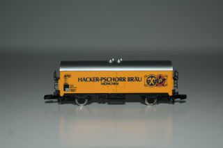Z Scale Marklin Hacker - Pschorr Brau Monchen Refrigerated Beer Wagon K9802