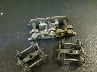 Nason /scale Craft? Brass Lead Molded Oo/00 Parts.  3 Trucks