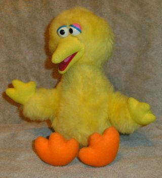 Playskool Sesame Street Plush Big Bird 13 " Tall Stuffed Animal Toy