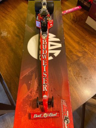 Kenny Bernstein Budweiser 2002 1:24 Nhra Action Forever Red Top Fuel Dragster