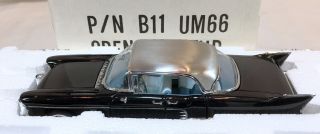 Franklin 1957 Cadillac Eldorado Brougham 1/24 Nib Black