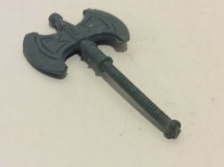 Masters Of The Universe He - Man Motu Vintage Battle Axe Weapon Usa Ax
