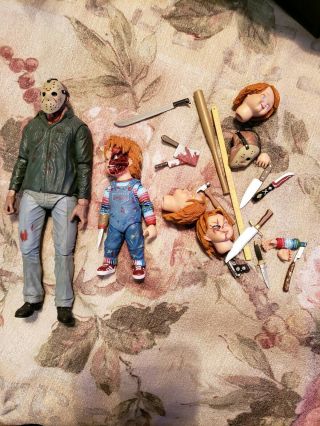 Jason Voorhees And Chucky Neca Friday The 13th Part 3