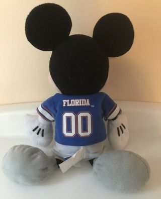 Disney Mickey Mouse Florida Gators Jersey Plush 00 Stuffed Animal Toy 3