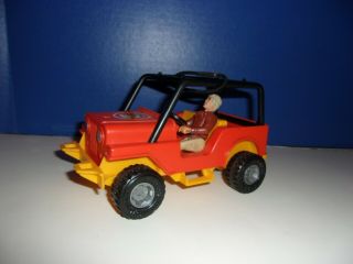 Fisher Price Adventure People North Woods Trailblazer Jeep Made In Usa 1977
