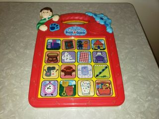 Blues Clues Press And Guess Learning Electronic Game 1998