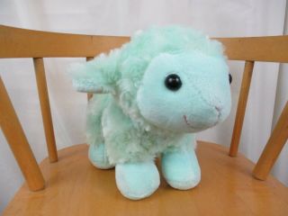 Holiday Home Pastel Green Lamb Plush 7 " Soft Baby Shower Gift 2017