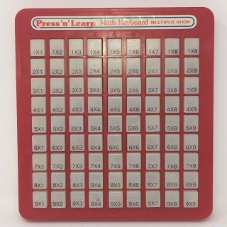 Magic Math Machine Simple Multiplication Teacher Tudor Press N Learn Tool Chart