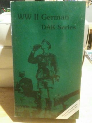1/6 In The Past Toys Wwii German Panzer Officer Dak Afrika