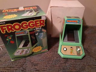 Vintage 1982 Coleco Sega Frogger Tabletop Arcade Game 