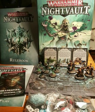 Warhammer Underworlds Nightvault Painted Starter Set  Aos