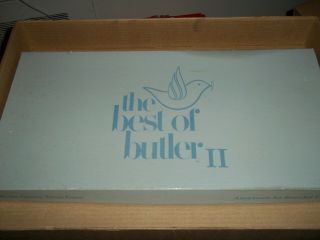 The Best Of Butler Ii.  Board Game.  (very Rare)