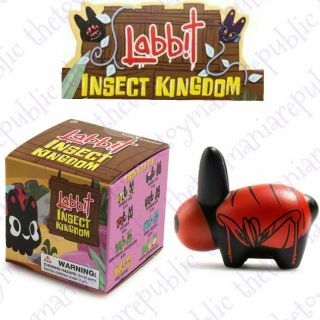 Kidrobot Frank Kozik Labbit Insect Kingdom Vinyl Mini Series Figure Red Ant 2/24