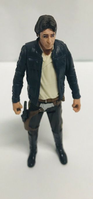 Star Wars The Force Awakens Harrison Ford - Han Solo Action Figure With Blaster