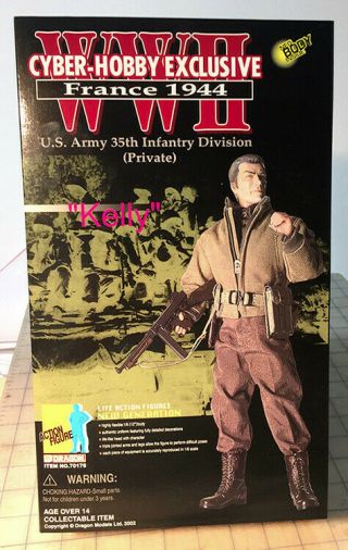 Dragon Models Cyber Hobby Wwii 1/6 Scale Kelly,  France 1944 Kelly 