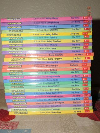 28 Scholastic Help Me Be Good Books By Joy Berry
