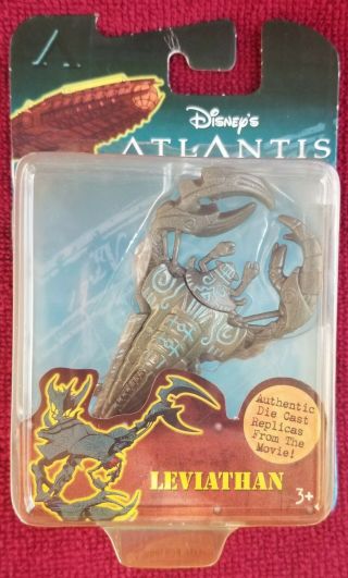 Nib - Disney Atlantis Lost Empire - Leviathan - Die Cast Vehicle - Mattel