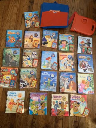 Story Reader Learning System 20 Books Bag Charger Complete Read Aloud Homeschool