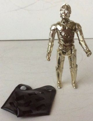 Vintage Star Wars C3po With Removable Limbs 1980 Complete Kenner