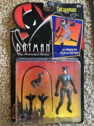 1993 Kenner Dc Comics Batman The Animated Series Tas Catwoman Figure