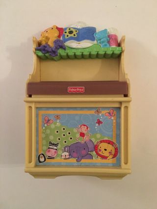 Fisher Price Loving Family Musical Light - Up Baby Changing Table