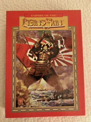 Empire Of The Rising Sun Board Game By Avalon Hill - Nm - Unpunched