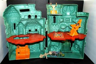 Vtg He Man Masters Of The Universe Mattel Play Set Castle Grayskull 1981