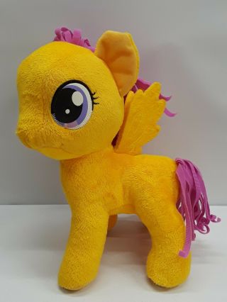 My Little Pony Scootaloo 11  2014 Hasbro Orange Pink Plush Stuffed