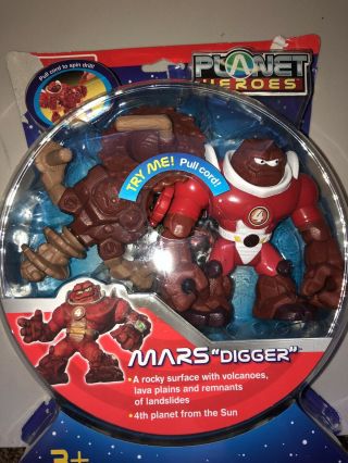 Fisher - Price Planet Heroes Mars “digger " Figure