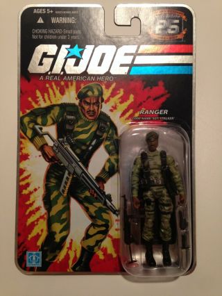 G.  I.  Joe 25th Anniversary Series Ranger Sgt.  Stalker Figure 2007