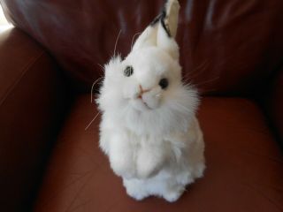 Hansa Plush White Rabbit 11 "